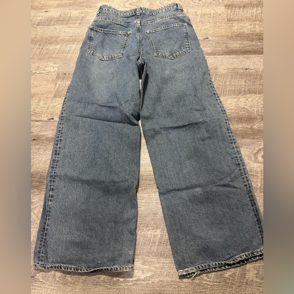 H&M Blue Flare & Wide Leg Women's Jeans - Picture 2 of 3